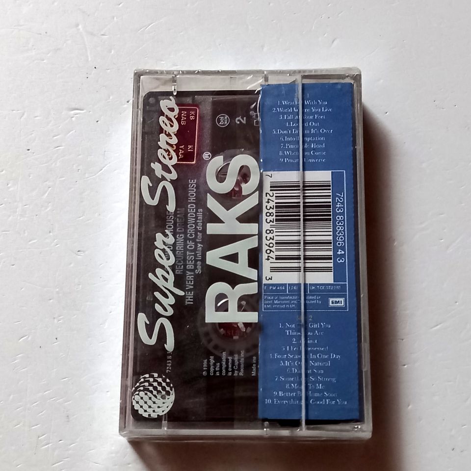 CROWDED HOUSE - RECURRING THE DREAM: THE VERY BEST OF CROWDED HOUSE (1996) - KASET SIFIR