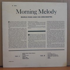 MORNING MELODY - MARCO RIZO AND HIS ORCHESTRA - LP 2.EL PLAK