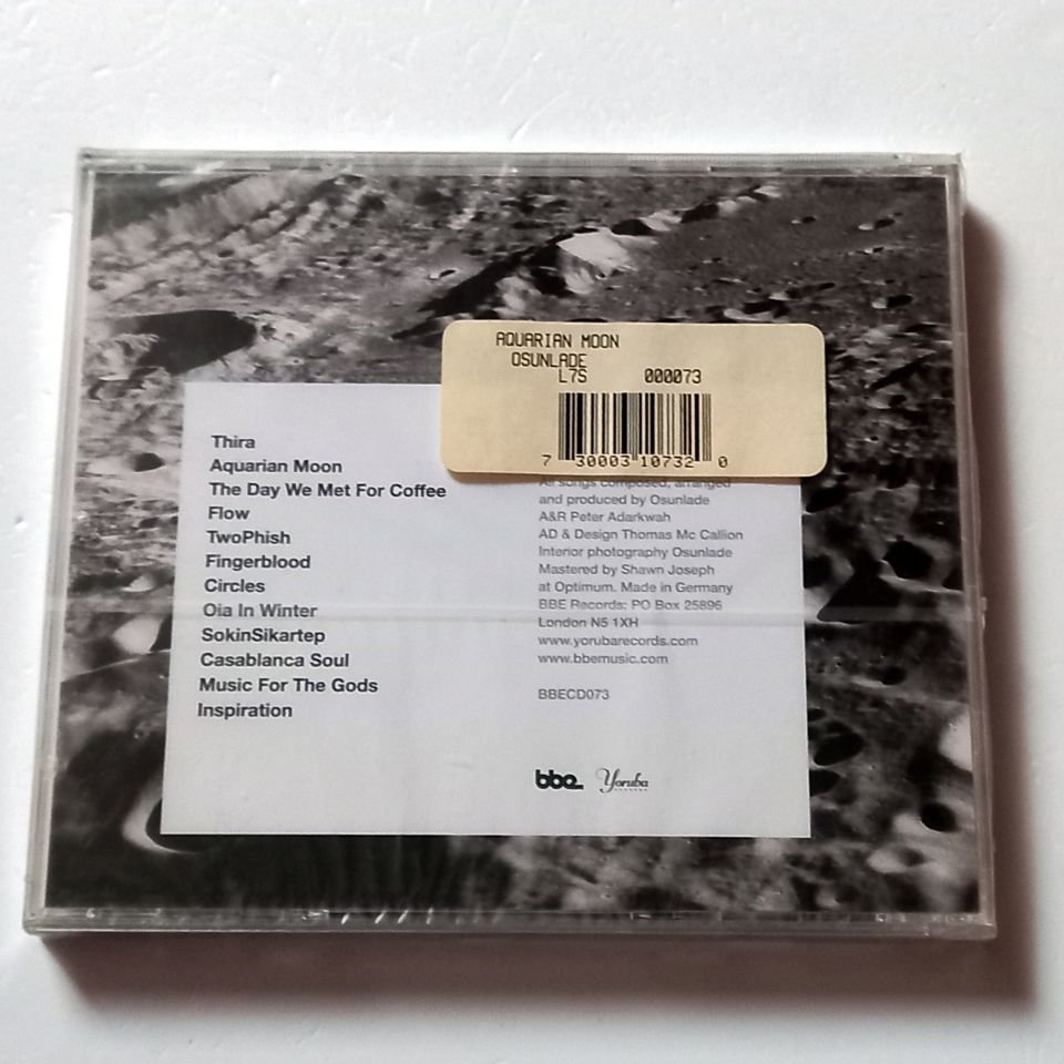 OSUNLADE – AQUARIAN MOON (2006) - CD SIFIR