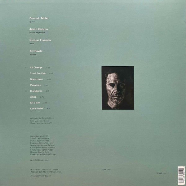DOMINIC MILLER - VAGABOND (2023) - LP ECM RECORDS SIFIR PLAK