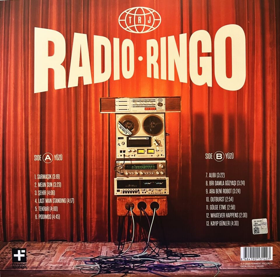 THE RINGO JETS - RADIO RINGO (2023) - LP SIFIR PLAK