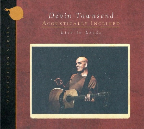 DEVIN TOWNSEND – ACOUSTICALLY INCLINED, LIVE IN LEEDS (2005) LIMITED DIGIPAK CD AMBALAJINDA SIFIR