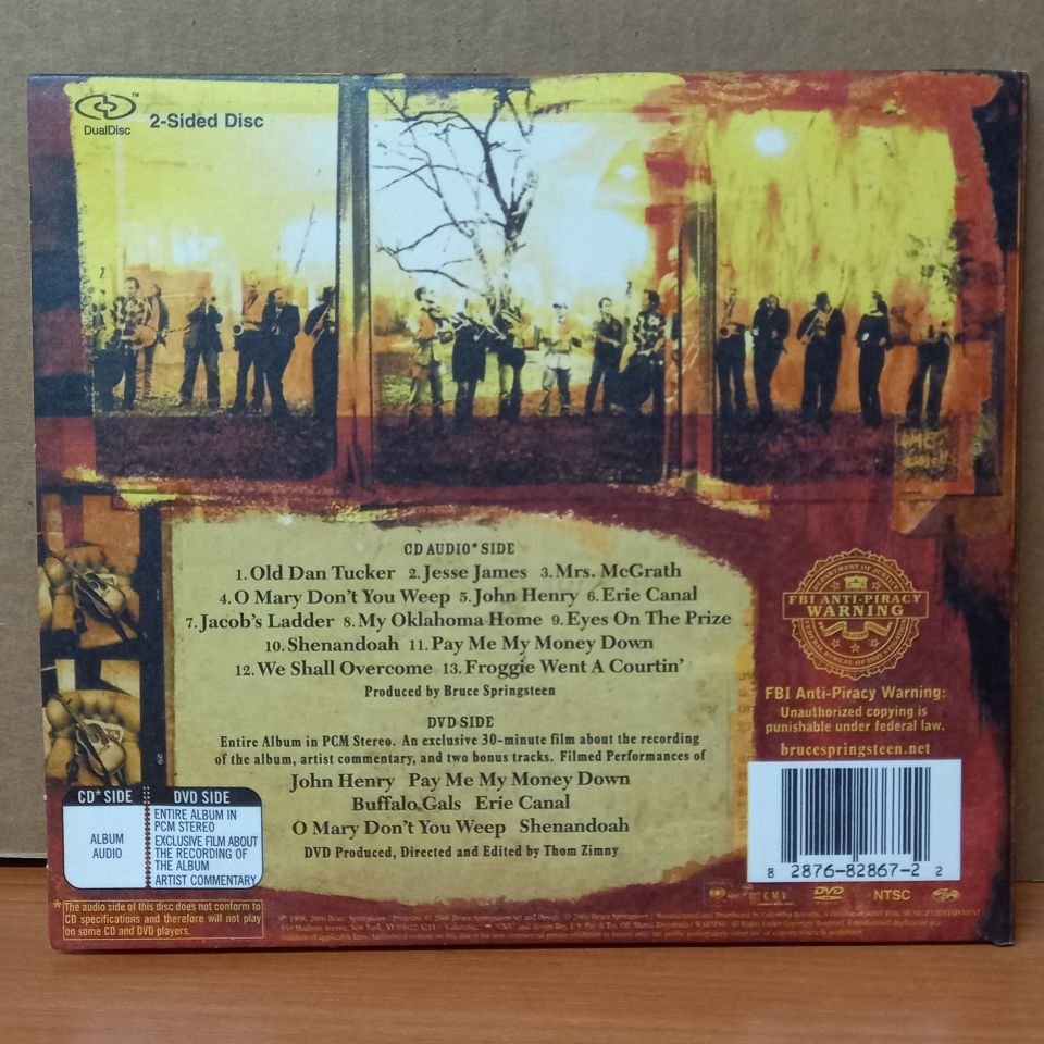 BRUCE SPRINGSTEEN - WE SHALL OVERCOME / THE SEEGER SESSION (2006) - DVD+CD 2.EL