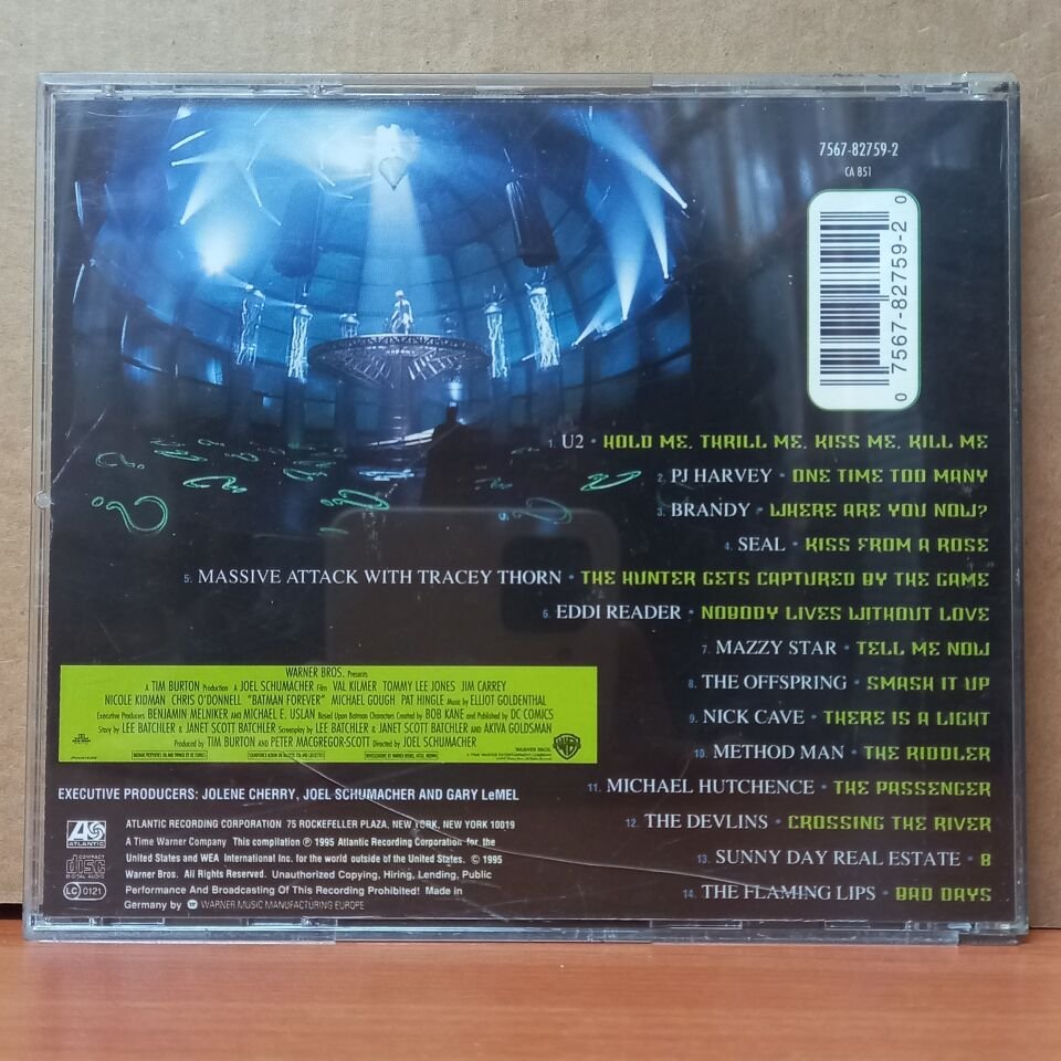 BATMAN FOREVER / MUSIC FROM THE MOTION PICTURE (1995) - CD 2.EL