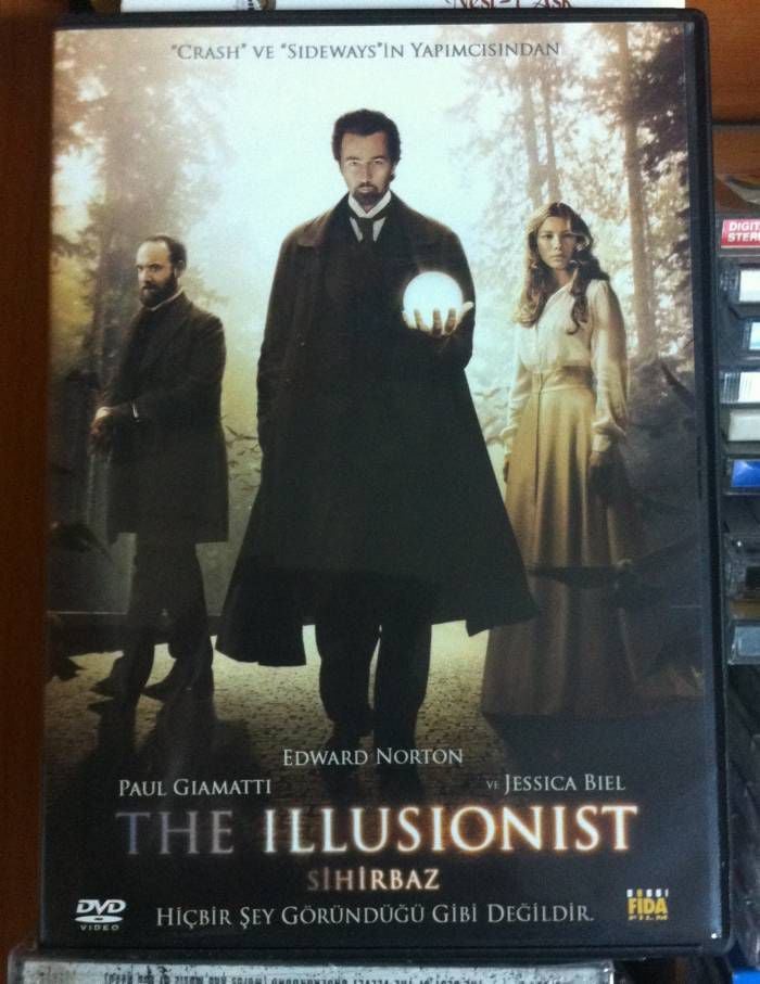 SİHİRBAZ - THE ILLUSIONIST - EDWARD NORTON - PAUL GIAMATTI - JESSICA BIEL - DVD 2.EL