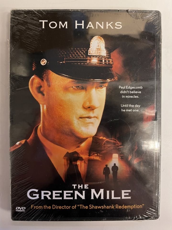 THE GREEN MILE - YEŞİL YOL - TOM HANKS - FRANK DARABONT - STEPHEN KING  - DVD AMBALAJINDA SIFIR