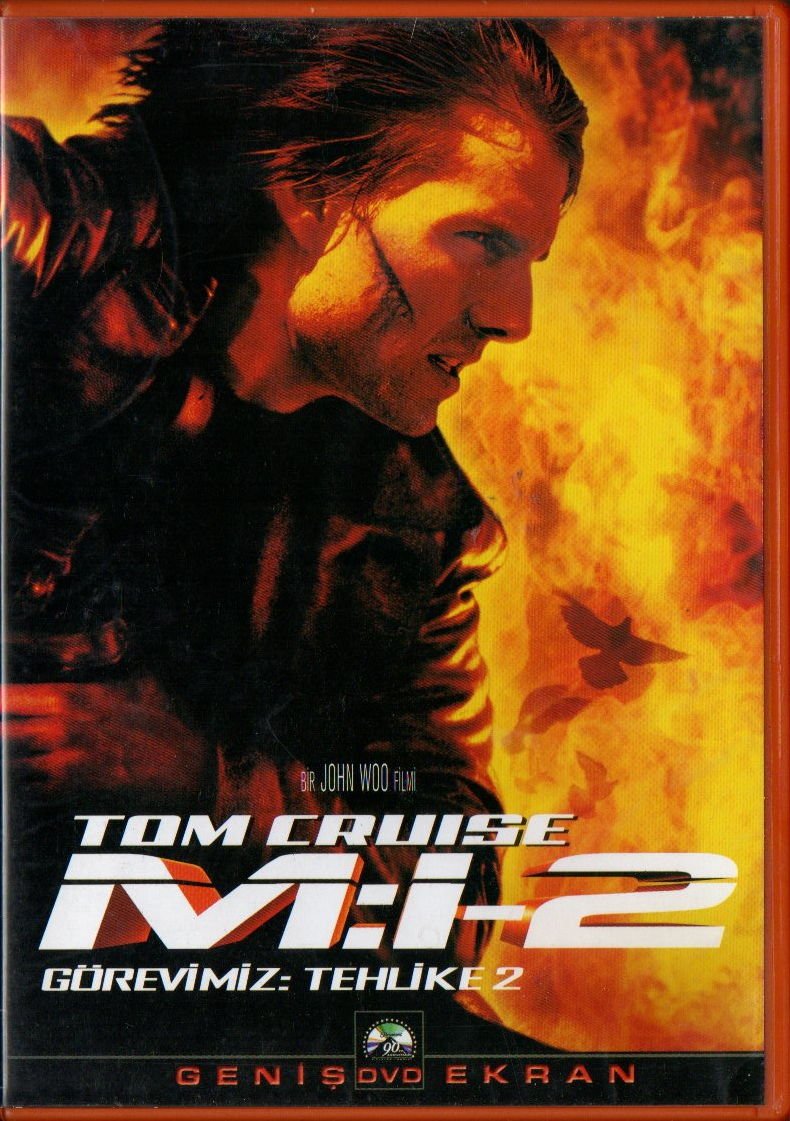 MISSION IMPOSSIBLE 2 - GÖREVİMİZ TEHLİKE 2 - TOM CRUISE - JOHN WOO - DVD 2.EL