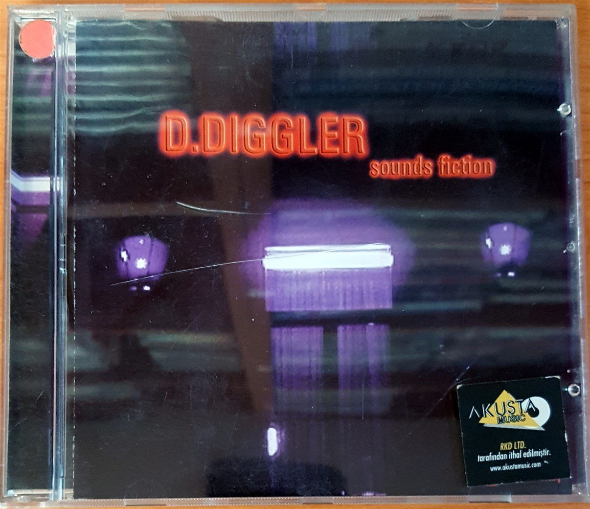 D.DIGGLER - SOUNDS FICTION (2002) RAUM...MUSIK CD TECH HOUSE 2.EL