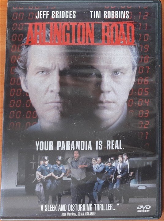 ARLINGTON ROAD - JEFF BRIDGES - TIM ROBBINS - DVD 2.EL 1. BÖLGE TR ALTYAZI YOKTUR