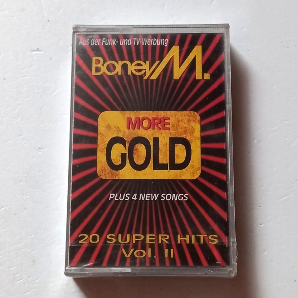 BONEY M. - MORE GOLD / 20 SUPER HITS VOL. II (1995) - KASET SIFIR