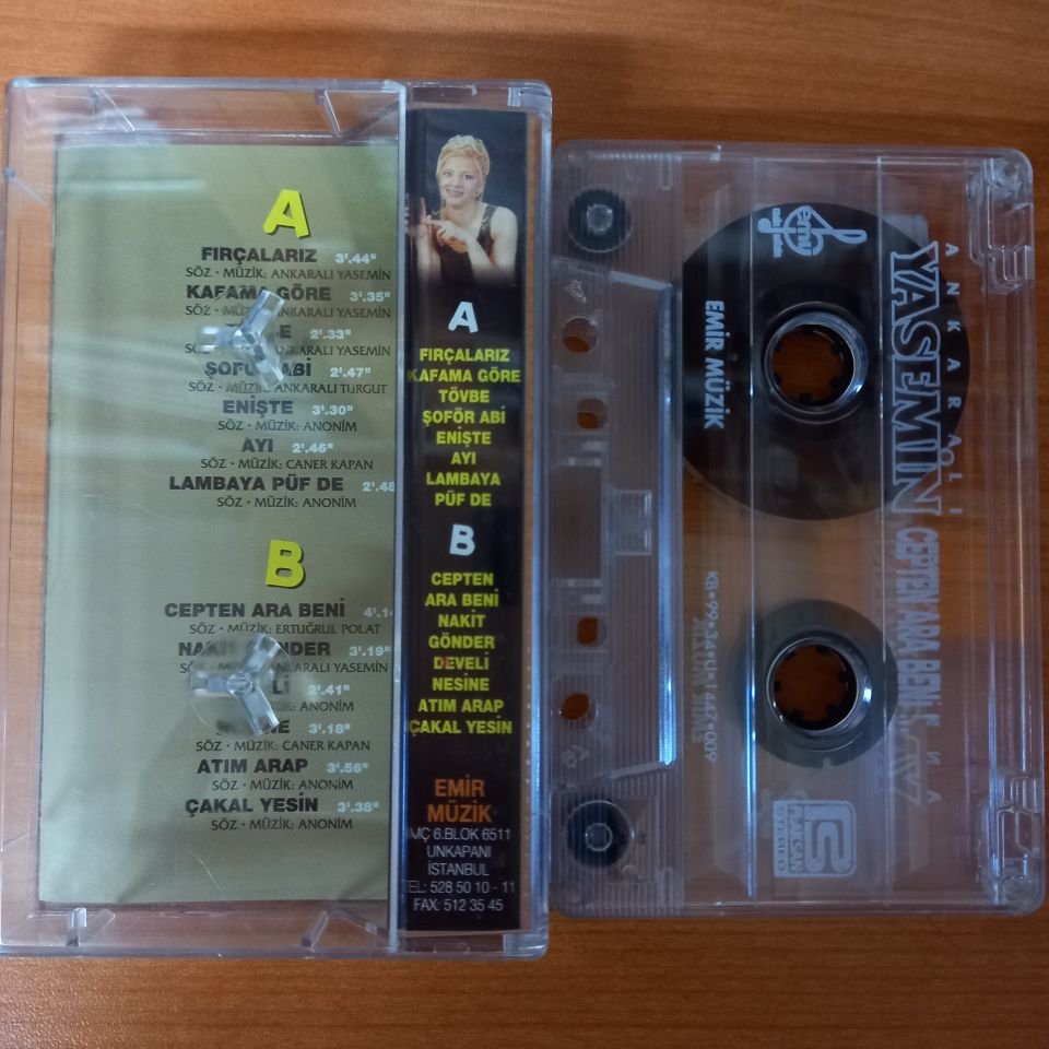 ANKARALI YASEMİN - CEPTEN ARA BENİ!.. (1999) - KASET 2.EL