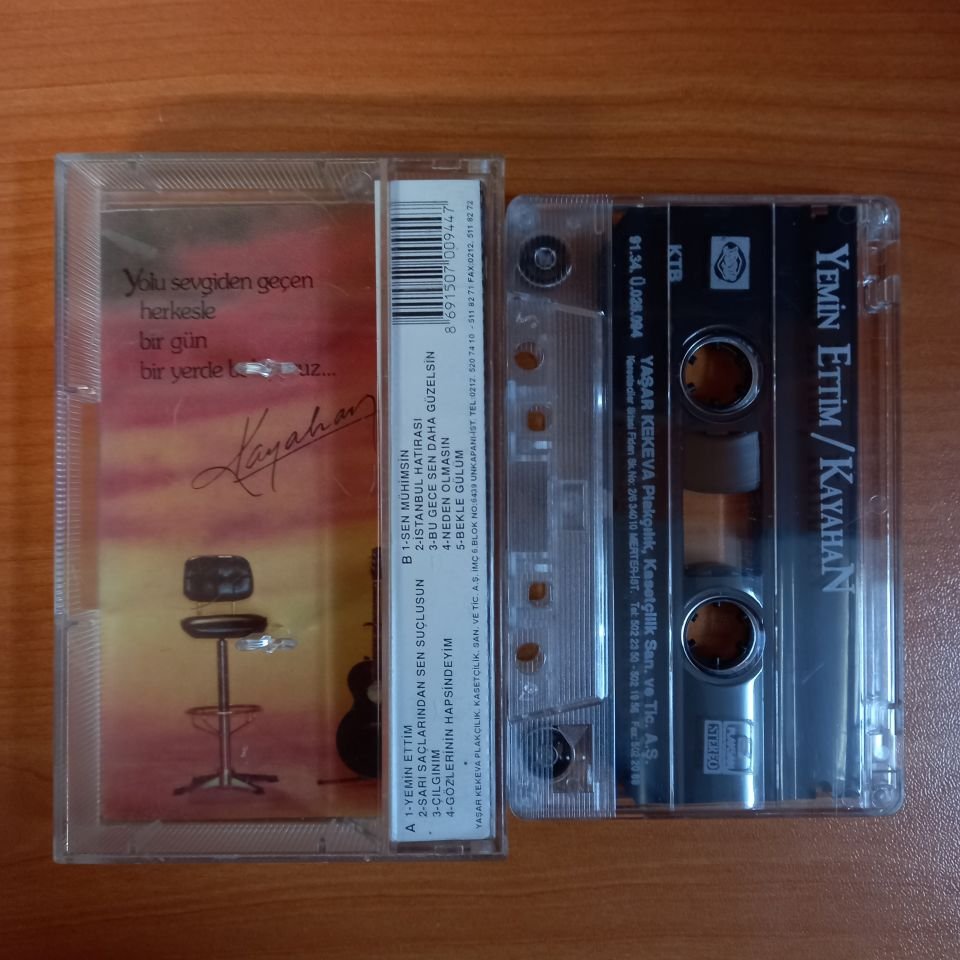 KAYAHAN - YEMİN ETTİM (1991) - KASET 2.EL