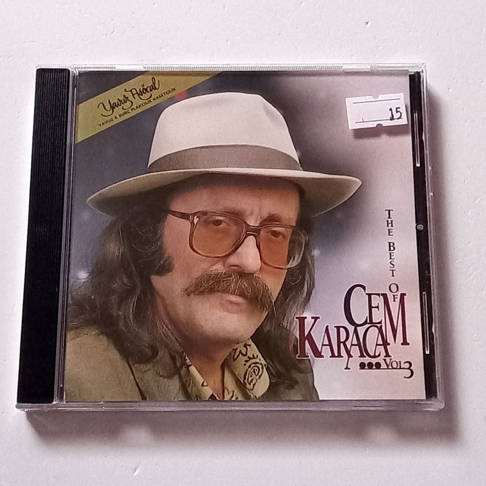 CEM KARACA - THE BEST OF CEM KARACA VOL. 3 (1998) - CD YAVUZ & BURÇ PLAKÇILIK 2.EL