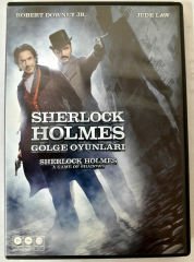 SHERLOCK HOLMES GÖLGE OYUNLARI - A GAME OF SHADOWS - ROBERT DOWNEY JR. - JUDE LAW - GUY RITCHIE - DVD 2.EL