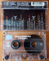 DEF LEPPARD - EUPHORIA (1999) UNIVERSAL CASSETTE MADE IN TURKEY ''USED''