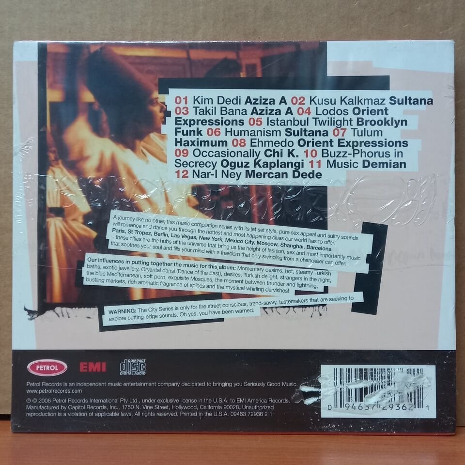 ISTANBUL / THE SEX, THE CITY, THE MUSIC (2006) - CD SIFIR