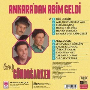 GRUP GÜNDOĞARKEN - ANKARA'DAN ABİM GELDİ (1998) 180GR 2022 BASIM SIFIR PLAK