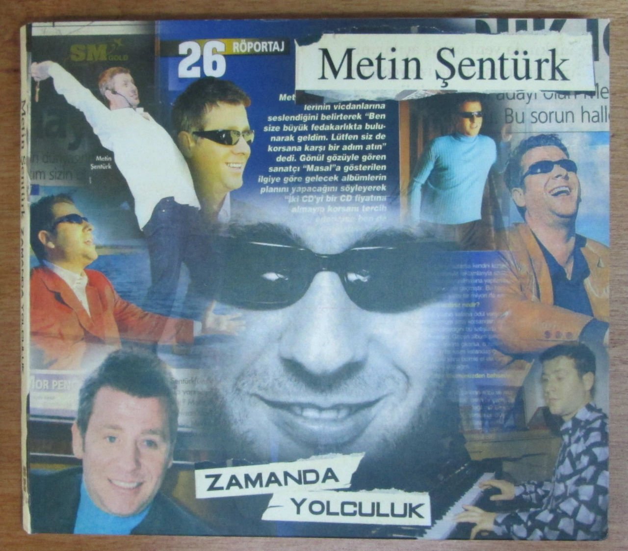 METİN ŞENTÜRK - ZAMANDA YOLCULUK - CD 2.EL