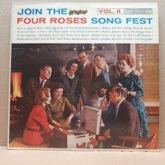 FOUR ROSES SOCIETY - JOIN THE FOUR ROSES SONG FEST VOL.II (1960) - LP 2.EL PLAK