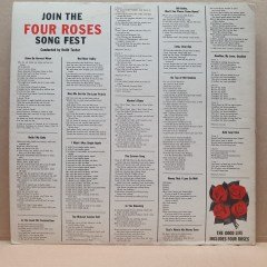 FOUR ROSES SOCIETY - JOIN THE FOUR ROSES SONG FEST VOL.II (1960) - LP 2.EL PLAK