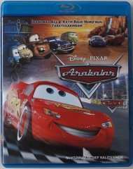 ARABALAR - THE CARS - DISNEY PIXAR ANİMASYON - BLU-RAY 2.EL