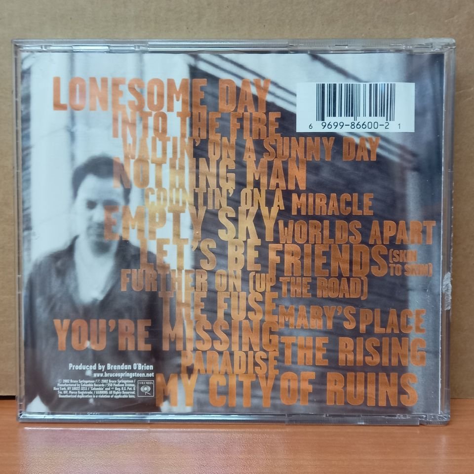 BRUCE SPRINGSTEEN - THE RISING (2002) - CD 2.EL