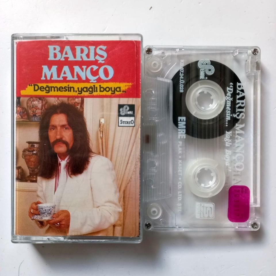 BARIŞ MANÇO - DEĞMESİN YAĞLI BOYA (1987) - KASET 2.EL