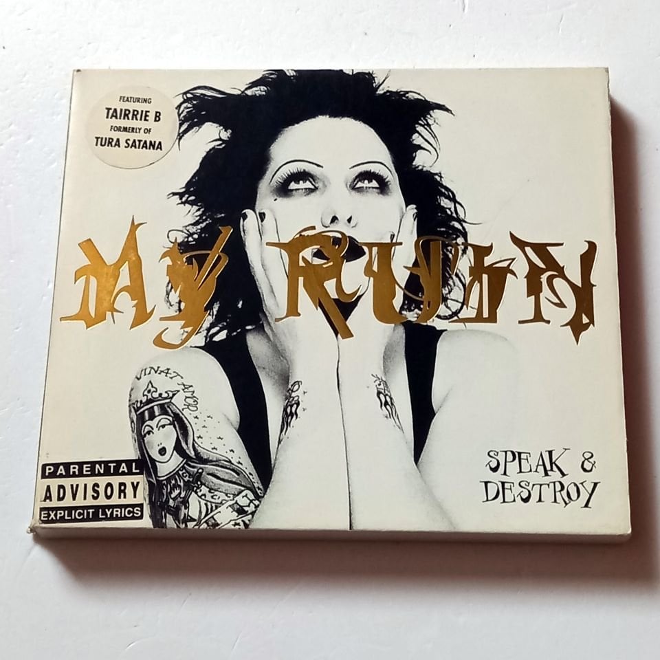 MY RUIN – SPEAK & DESTROY (1999) - TURA SATANA CD SLIPCASE 2.EL