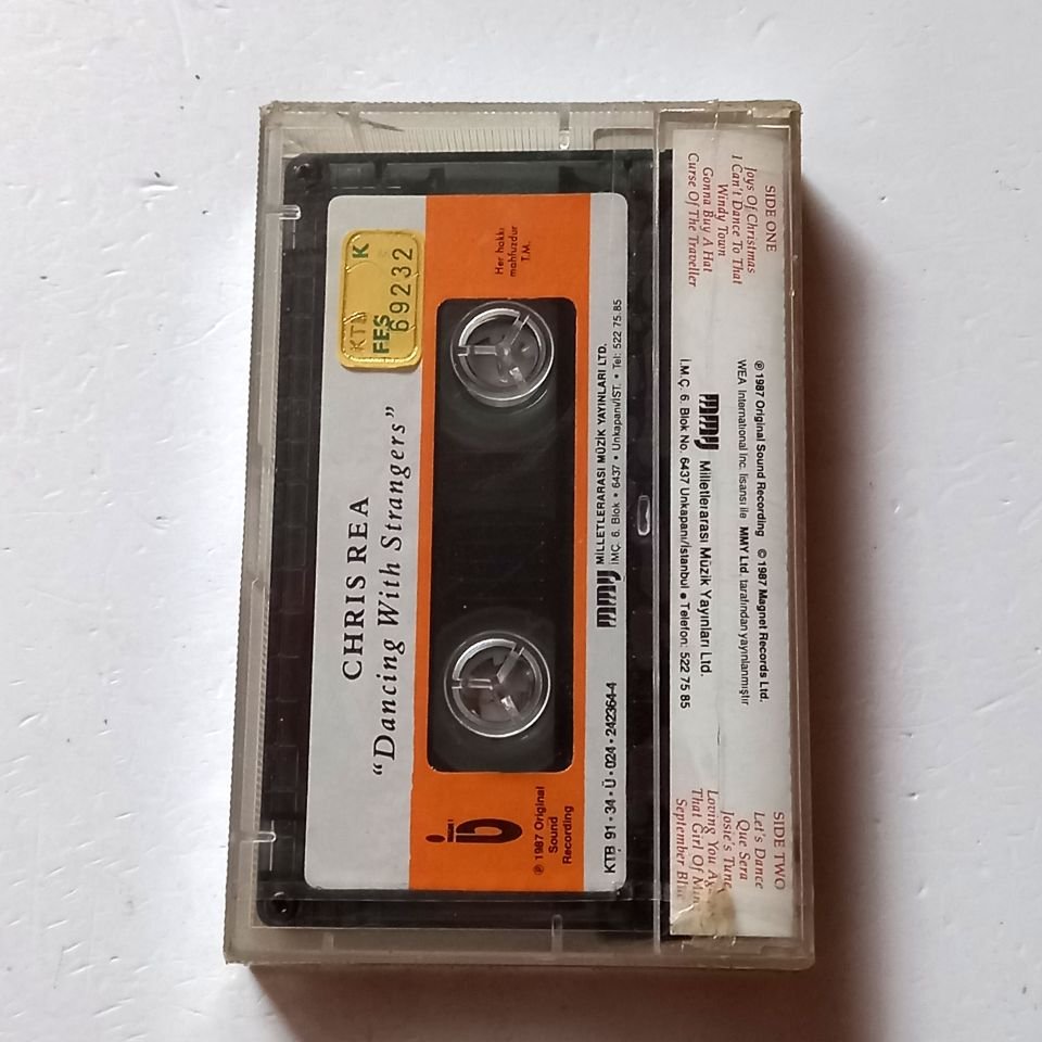CHRIS REA - DANCING WITH STRANGERS (1987) - KASET 1991 SIFIR