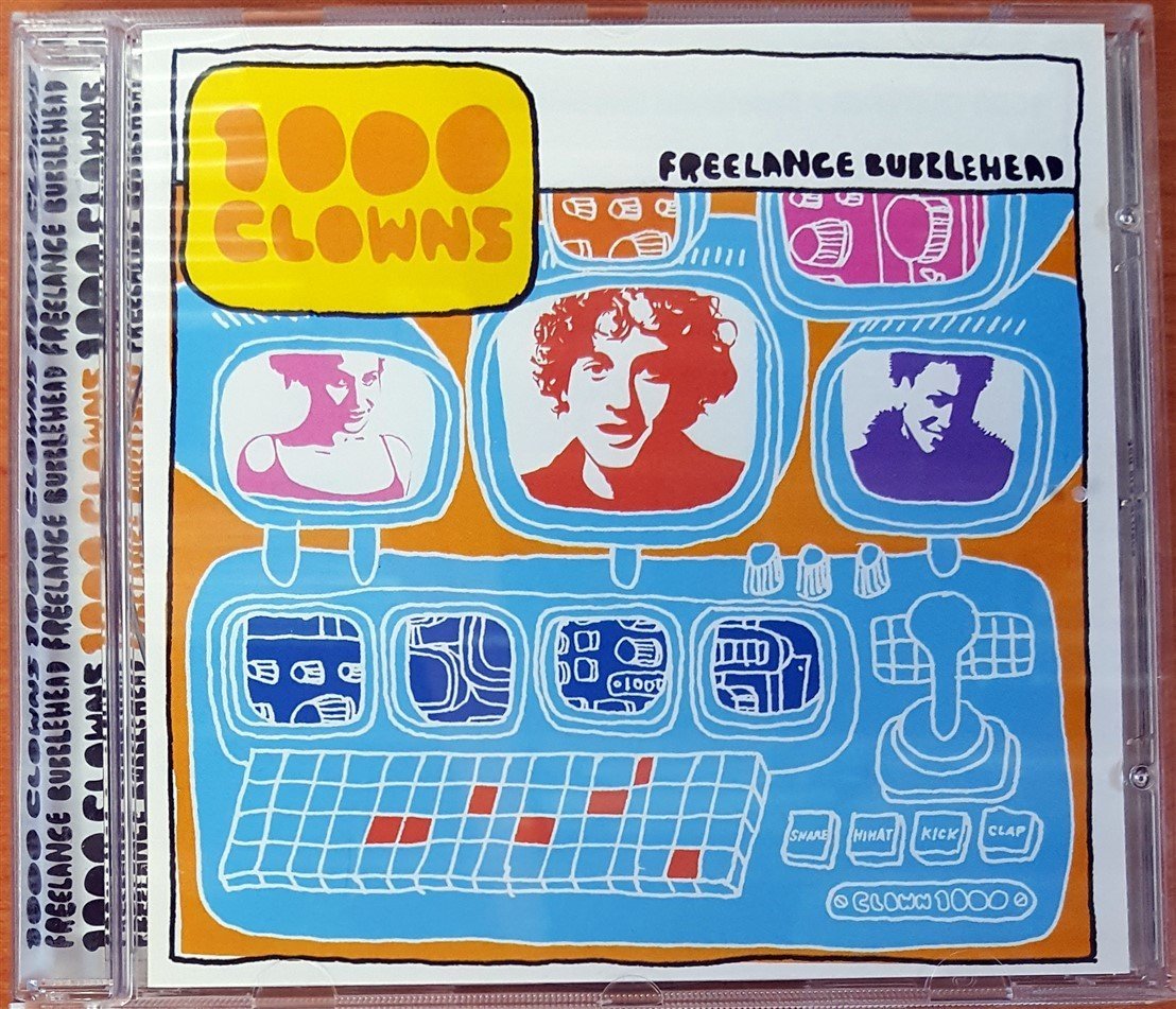1000 CLOWNS - FREELANCE BUBBLEHEAD CD 2.EL