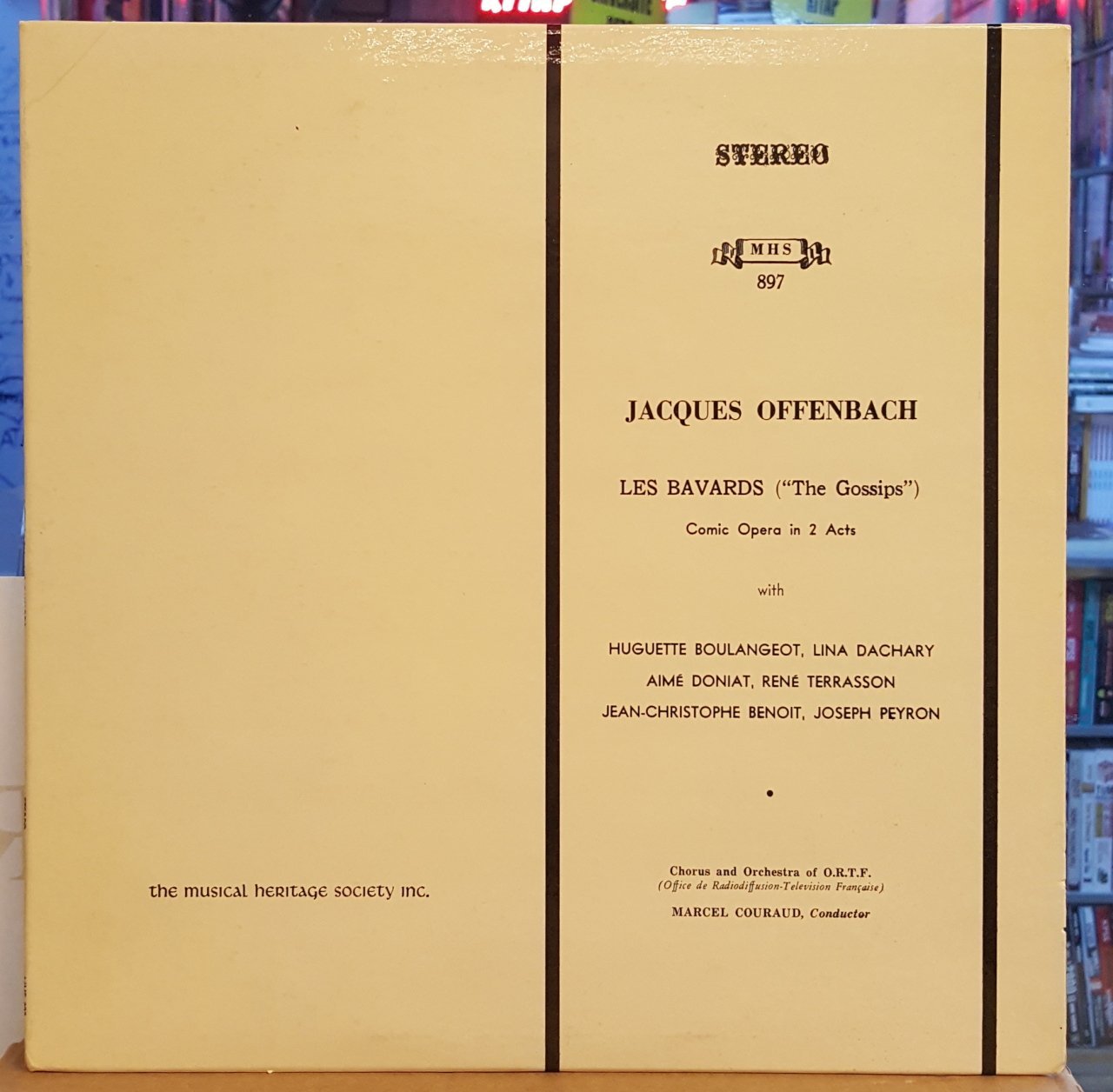 JACQUES OFFENBACH - LES BAVARDS (THE GOSSIPS) OPERA IN 2 ACT - LP + LIBRETTO 2.EL PLAK