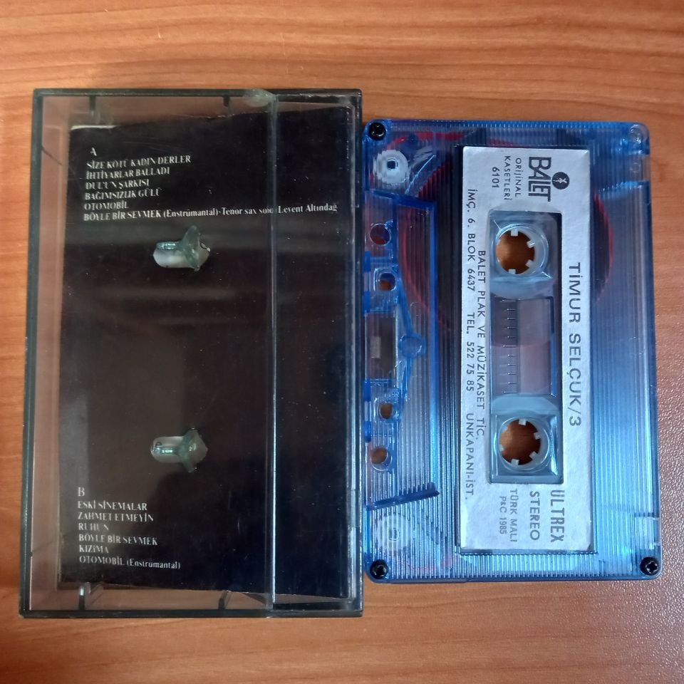 TİMUR SELÇUK - 3 (1985) - KASET 2.EL