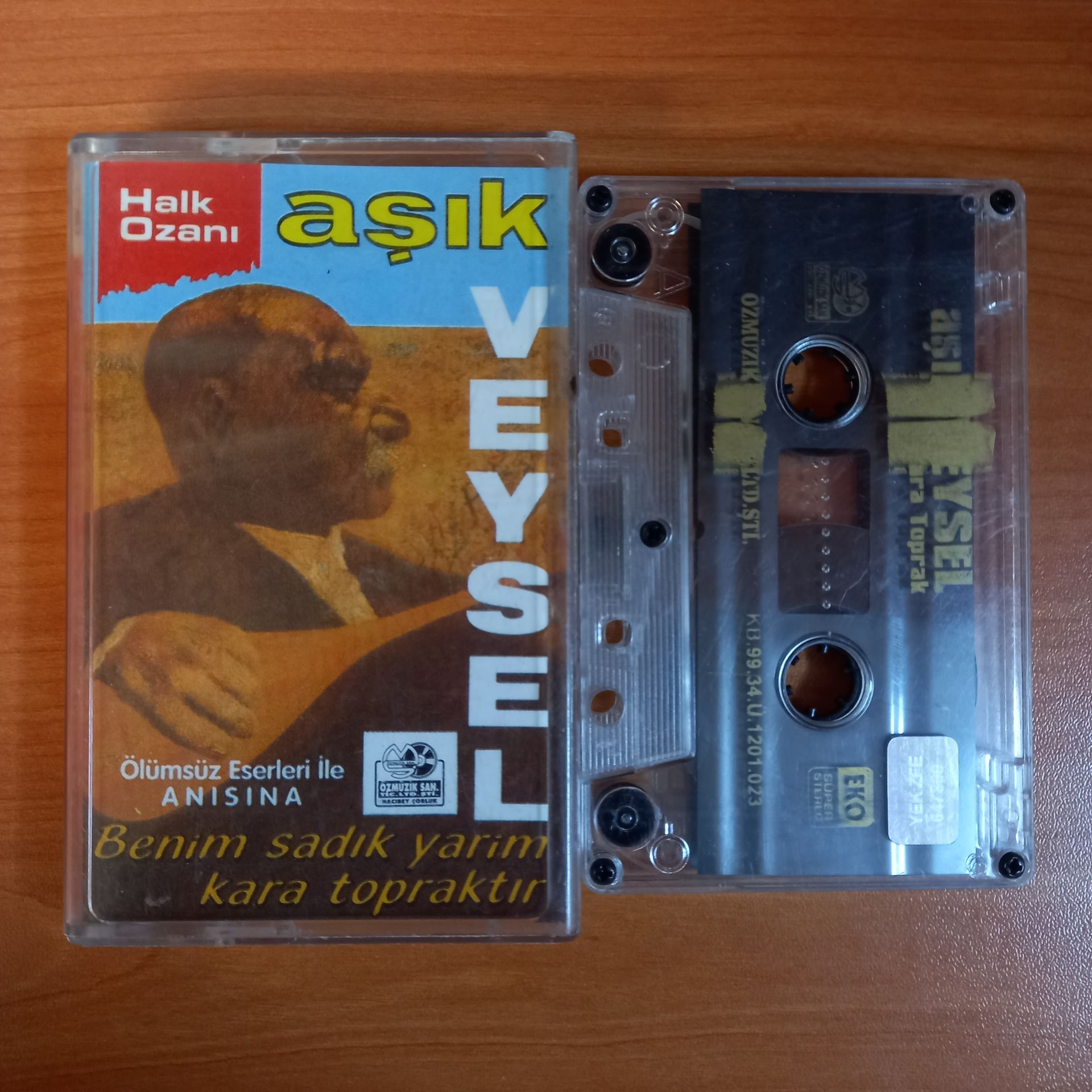 AŞIK VEYSEL - KARA TOPRAK (1999) - KASET 2.EL