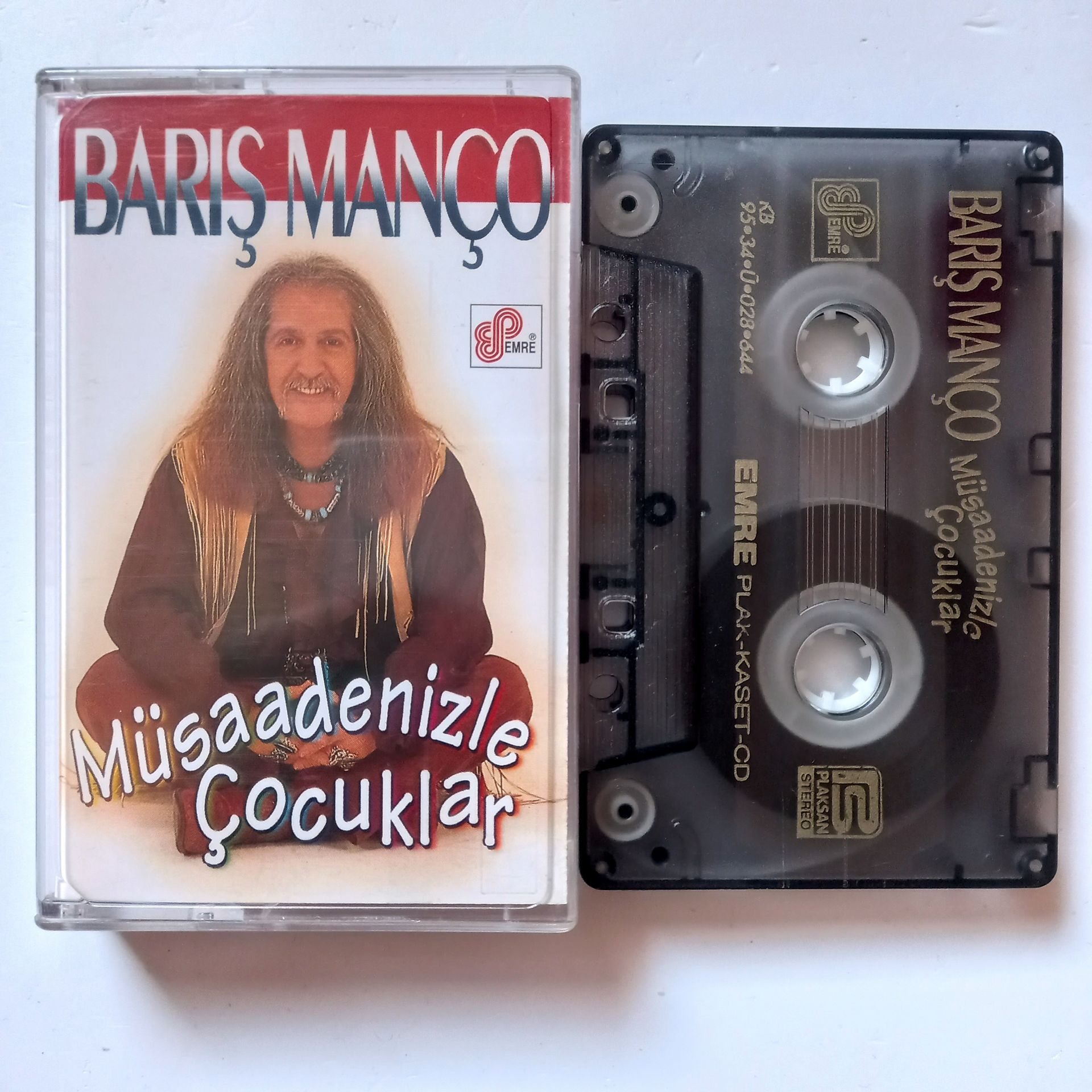 BARIŞ MANÇO - MÜSAADENİZLE ÇOCUKLAR (1995) - KASET 2.EL