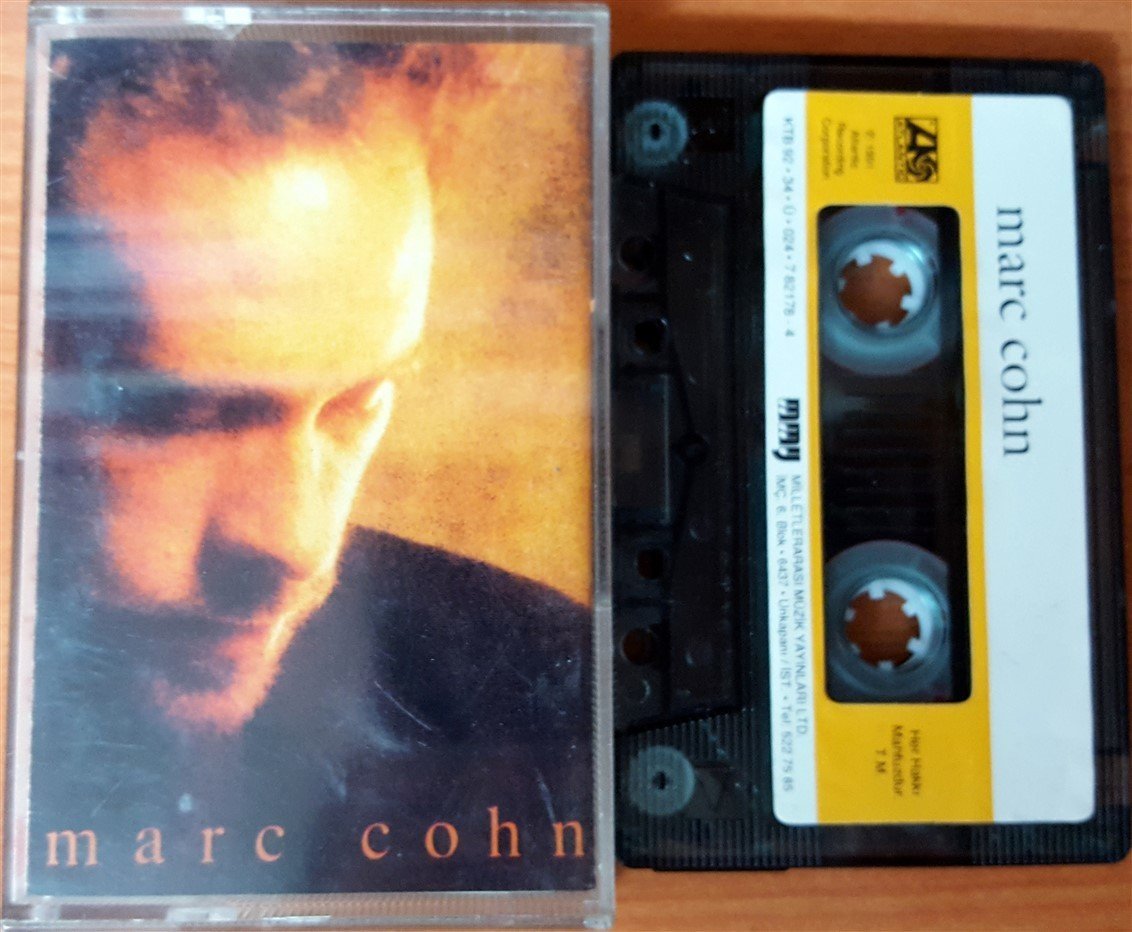 MARC COHN - MARC COHN (1992) MMY CASSETTE MADE IN TURKEY ''USED''