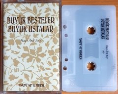 BÜYÜK BESTELER BÜYÜK USTALAR / HACI ARİF BEY 3/3 - KASET YAPI KREDİ 2.EL