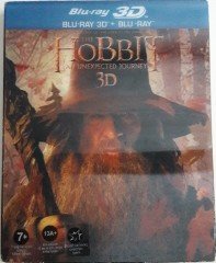 HOBBIT AN UNEXPECTED JOURNEY - IAN McKELLEN - MARTIN FREEMAN - PETER JACKSON - BLU-RAY 3D + BLU-RAY 2.EL TR ALTYAZI YOKTUR