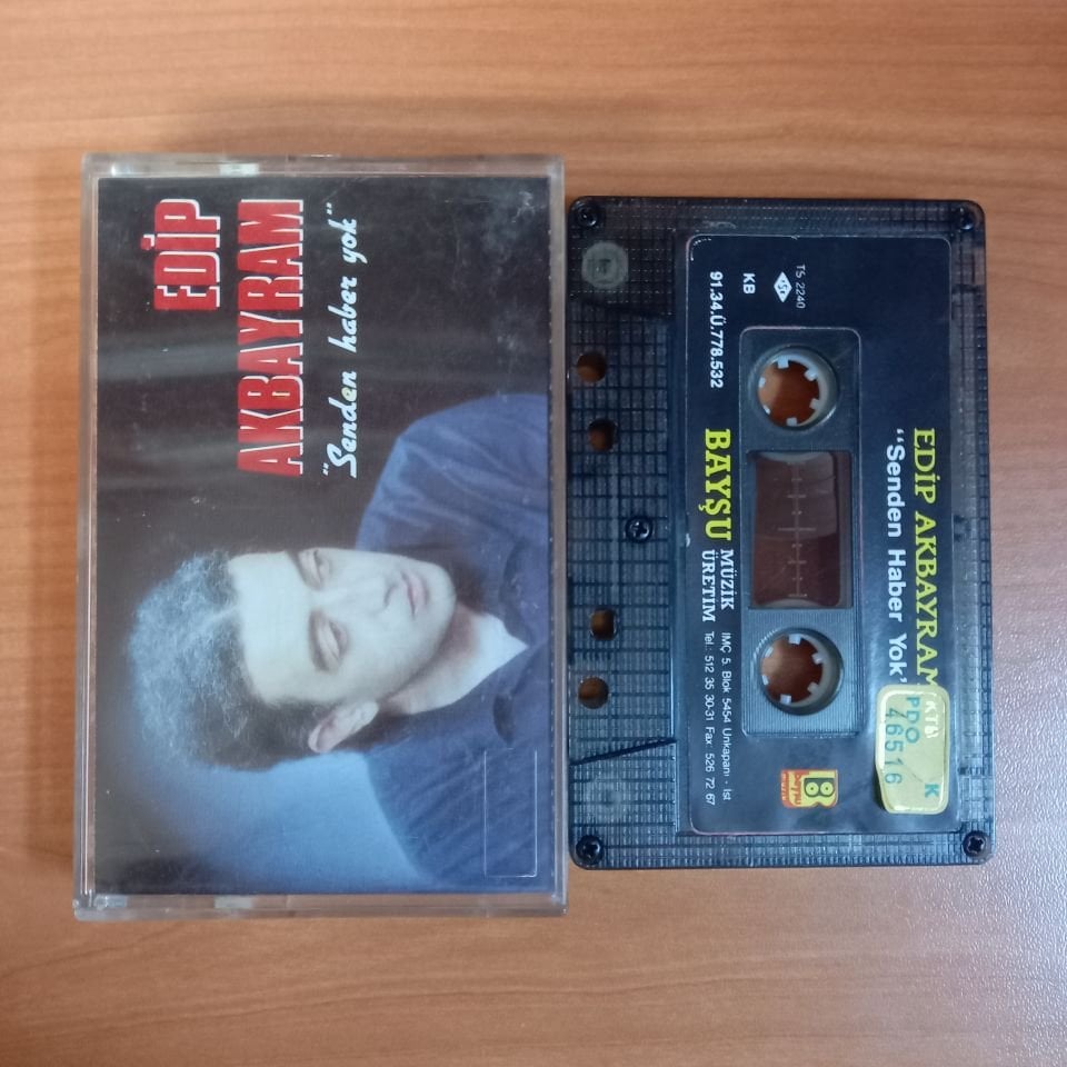EDİP AKBAYRAM - SENDEN HABER YOK (1991) - KASET 2.EL
