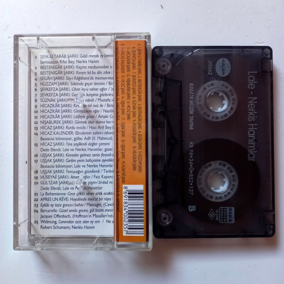 LALE NERKİS HANIMLAR - LALE NERKİS HANIMLAR (1998) - KASET 2.EL