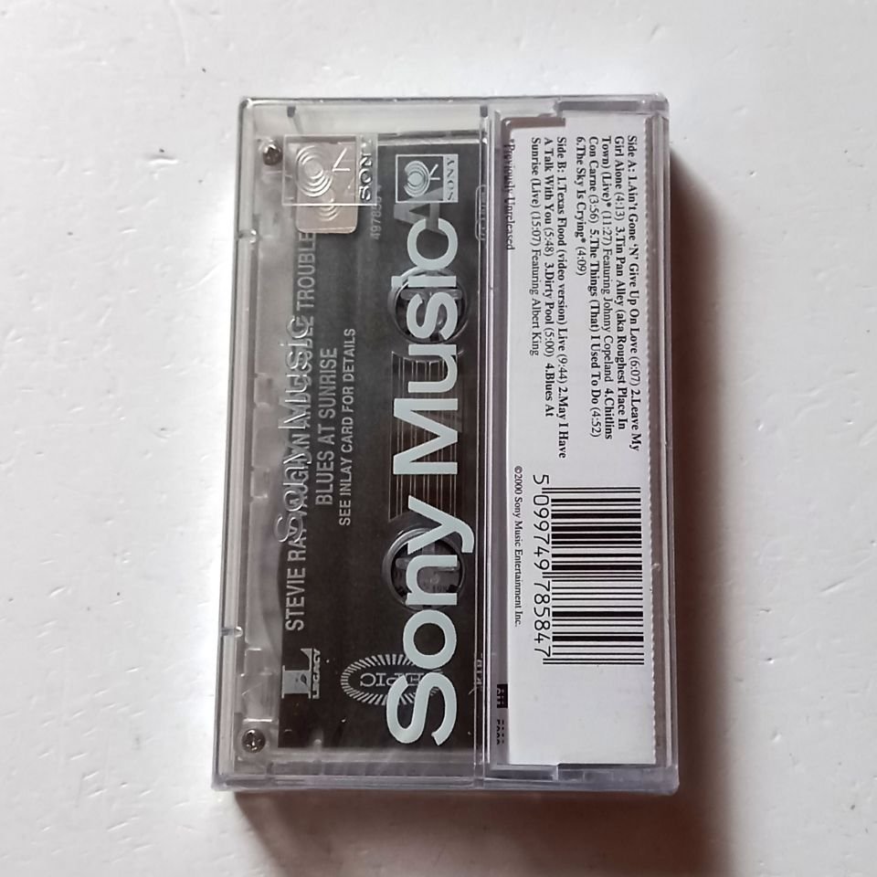 STEVIE RAY VAUGHAN AND DOUBLE TROUBLE – BLUES AT SUNRISE (2000) - KASET SIFIR