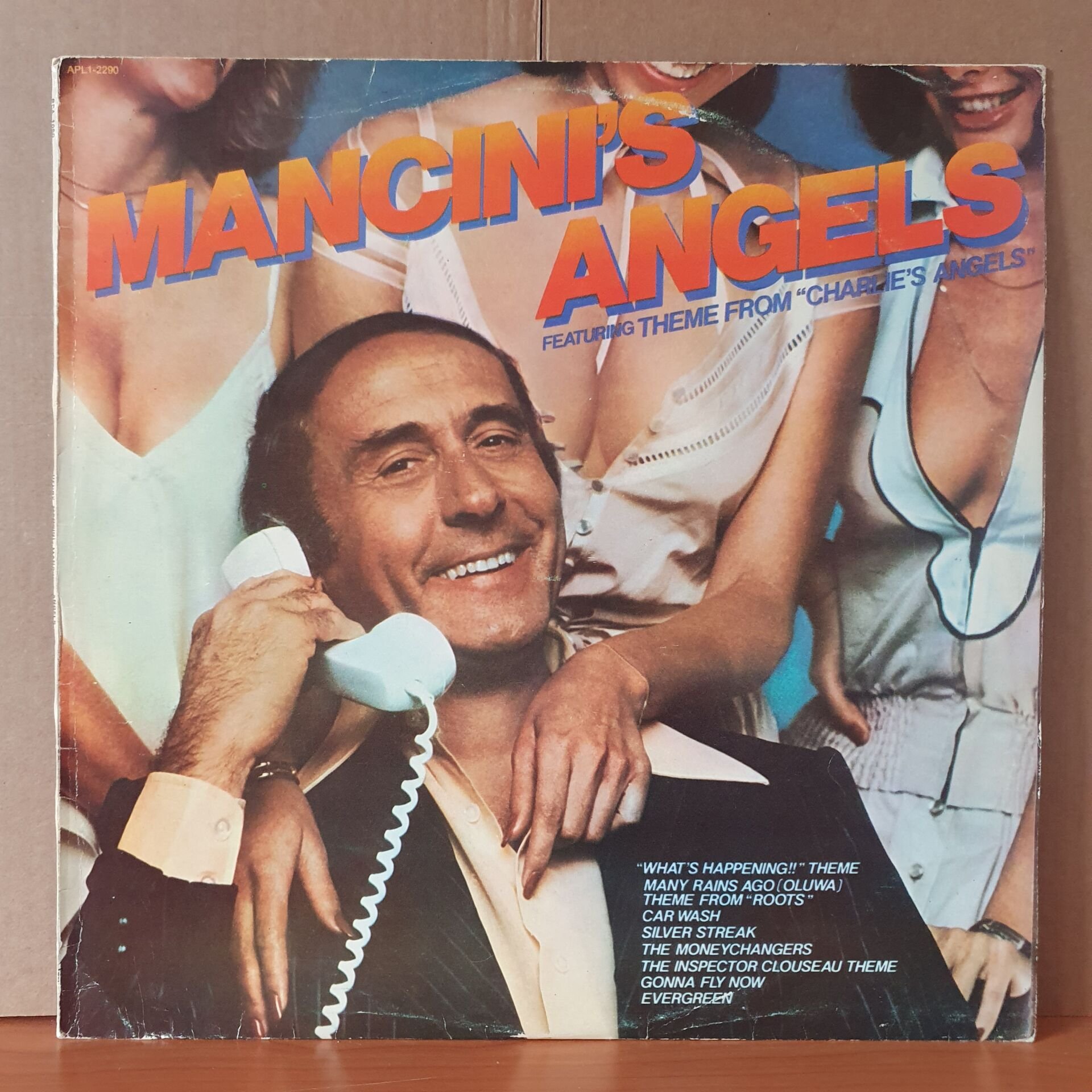 HENRY MANCINI - MANCINI'S ANGELS (1977) - LP YERLİ BASKI 2.EL PLAK