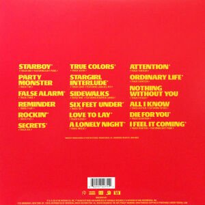 THE WEEKND - STARBOY (2016) - 2LP TRANSLUCENT RED VINYL SIFIR PLAK