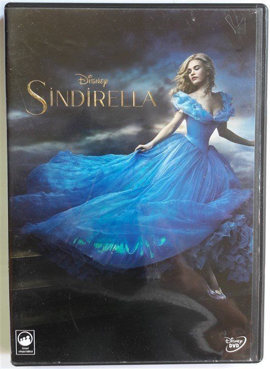 SİNDİRELLA - CINDERELLA - WALT DISNEY - KENNETH BRANAGH (2016) - DVD 2.EL