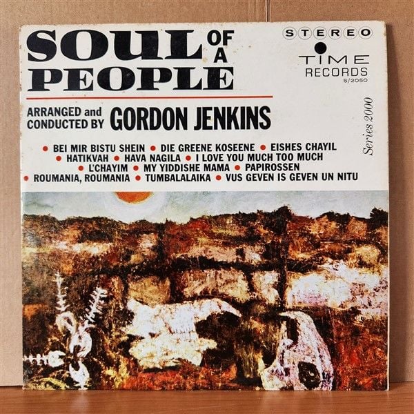 SOUL OF A PEOPLE / GORDON JENKINS AND HIS ORCHESTRA  - LP 2.EL PLAK