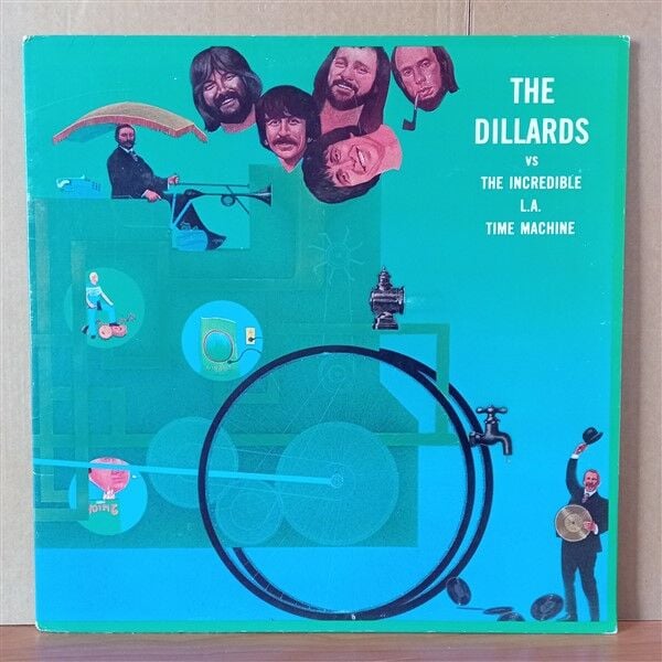 THE DILLARDS – VERSUS THE INCREDIBLE L.A. TIME MACHINE (1977) - LP 2.EL PLAK