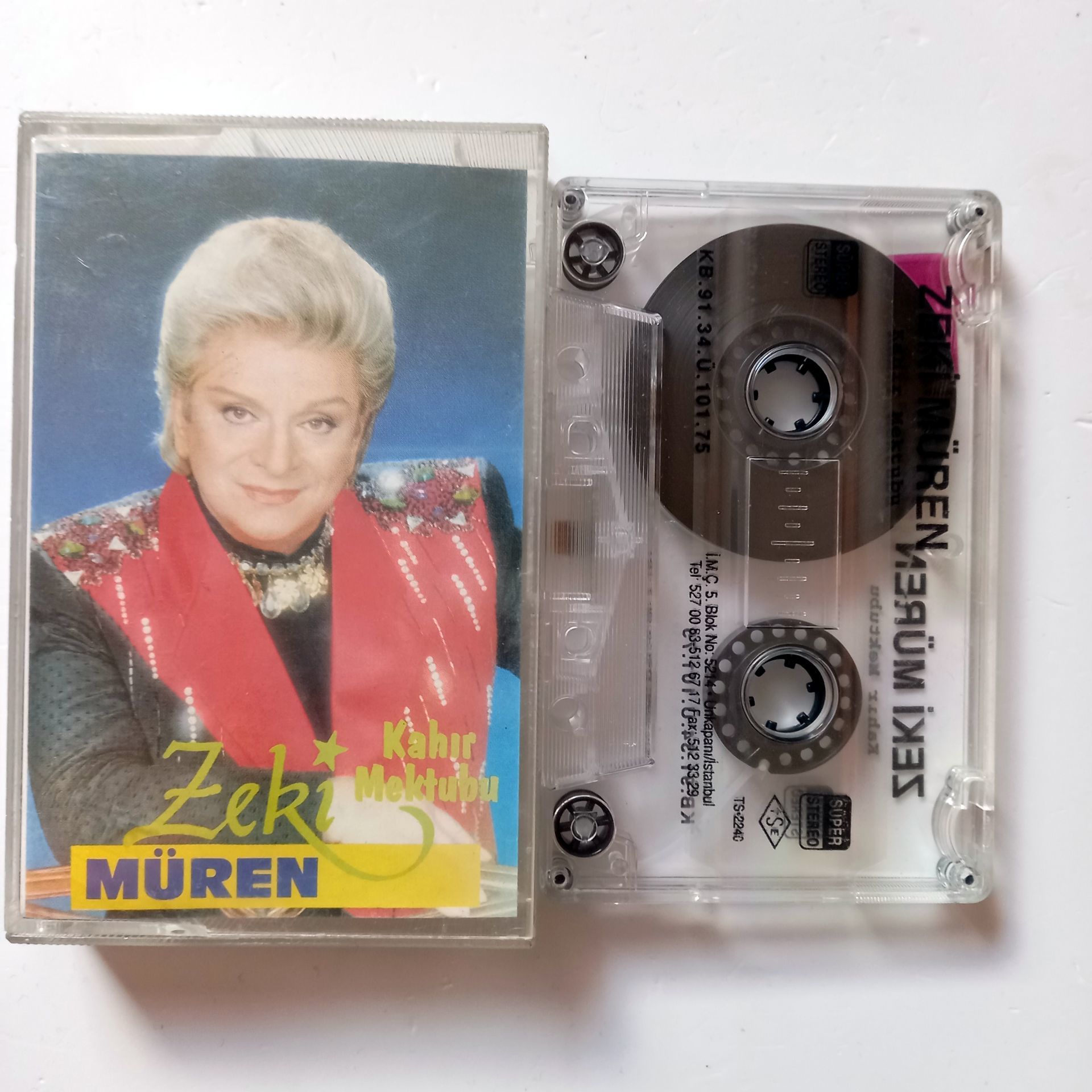 ZEKİ MÜREN - ANILARIM (1987) - KASET 2.EL