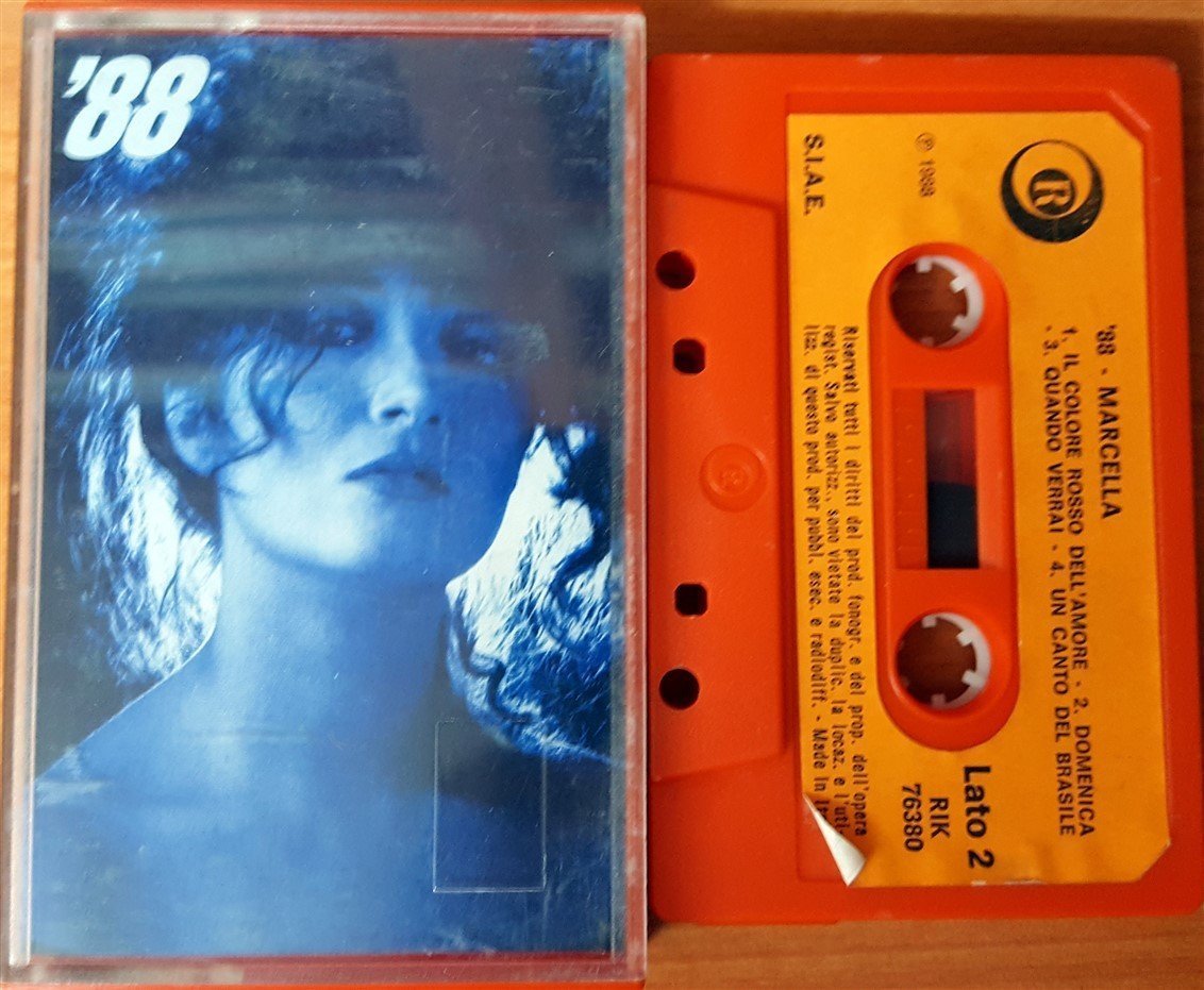 MARCELLA - '88 (1988) CASSETTE MADE IN ITALY ''USED''