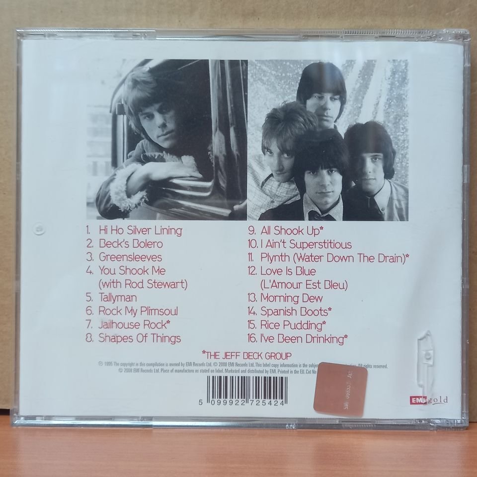 JEFF BECK - THE BEST OF JEFF BECK (2008) - CD 2.EL