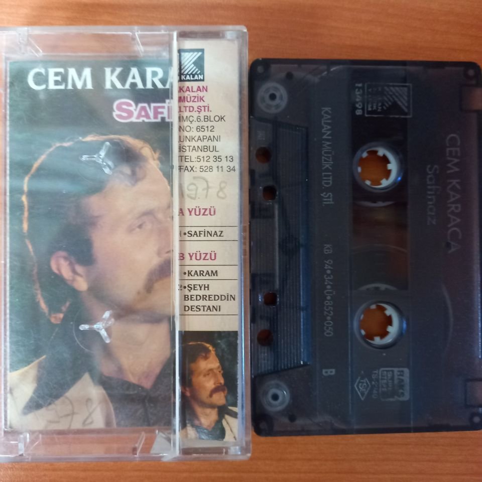 CEM KARACA - SAFİNAZ (1994) - KASET 2.EL