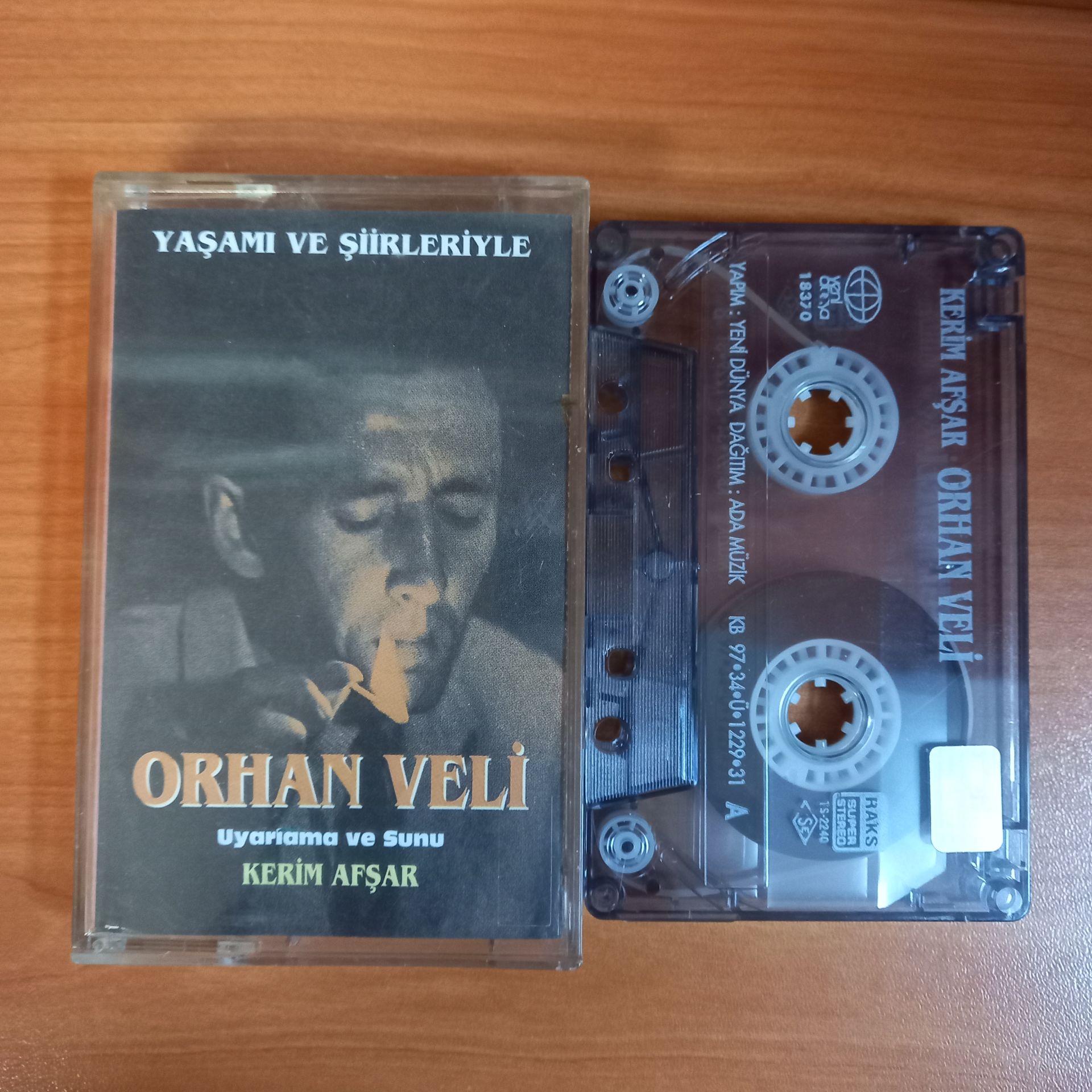 KERİM AFŞAR - ORHAN VELİ / YAŞAMI VE ŞİİRLERİYLE (1997) - KASET 2.EL